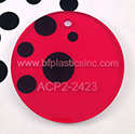 BF Cast Acrylic 1/8" Red Transparent (2-sided gloss)